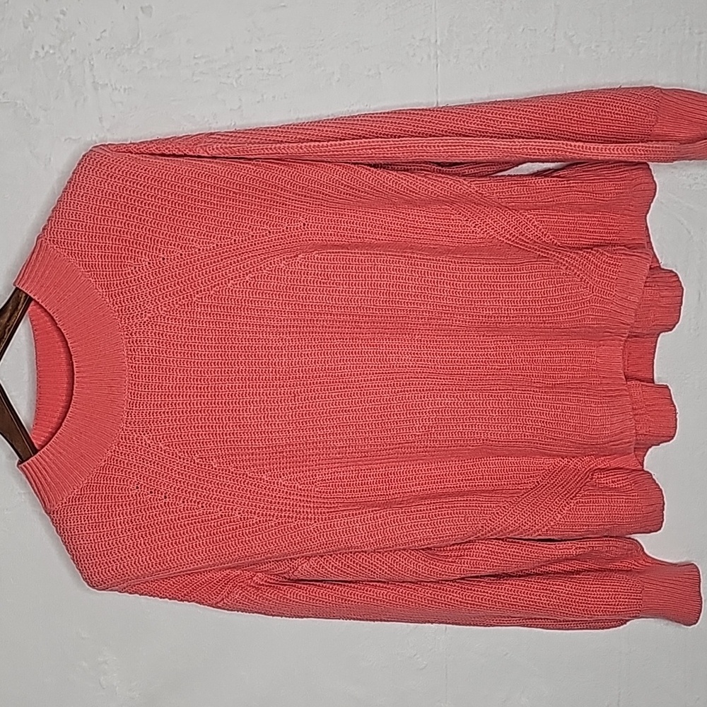 Women's Pink XL Old Navy Crew Neck Sweater